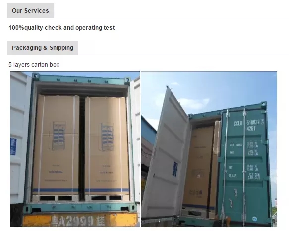 268L escogen el gabinete interno de aluminio del refrigerador del