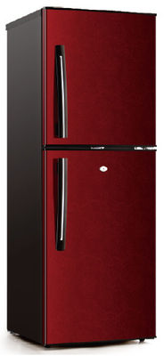 Double Door Manual Defrost Fridge Freezer , Low Noise Top Freezer Fridge